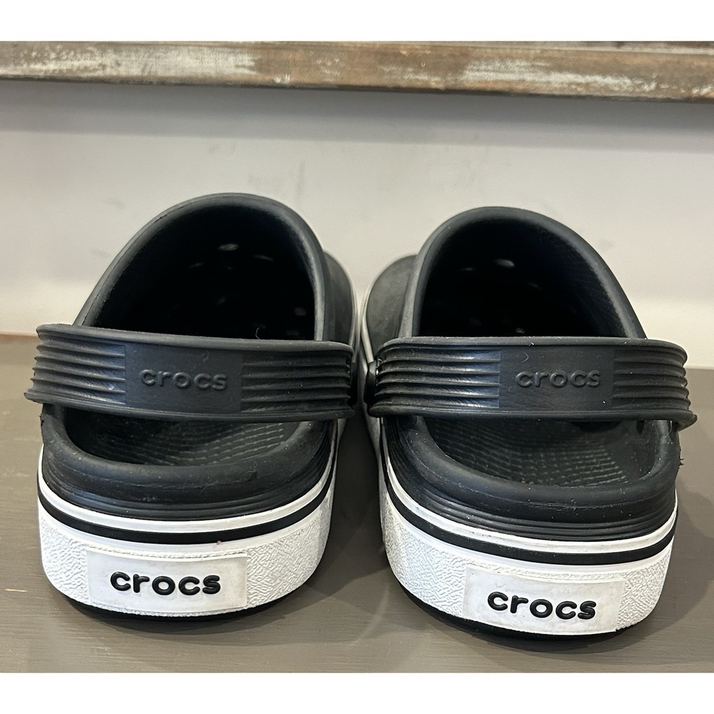CROCS OFF COURT CLOG 08371-001 BLACK UNISEX Mens‎ 3 Women's  5 - Picture 6 of 8